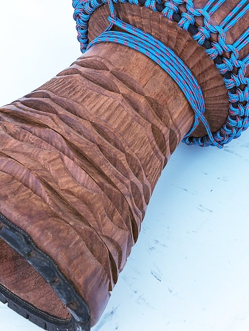 Große Djembe aus Guinea - Oberklasse Djembe Trommel