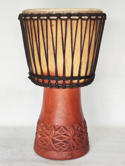 Djembe kaufen - Große Lenke Djembe trommel aus Mali