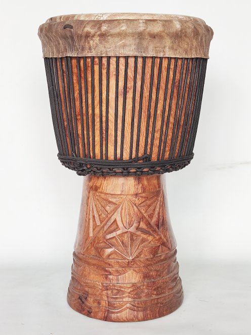 Palisander (Gueni) Djembe aus Guinea - Hohe Qualität Djembe