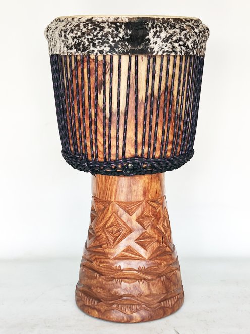 Palisander (Gueni) Djembe aus Guinea - Hohe Qualität Djembe