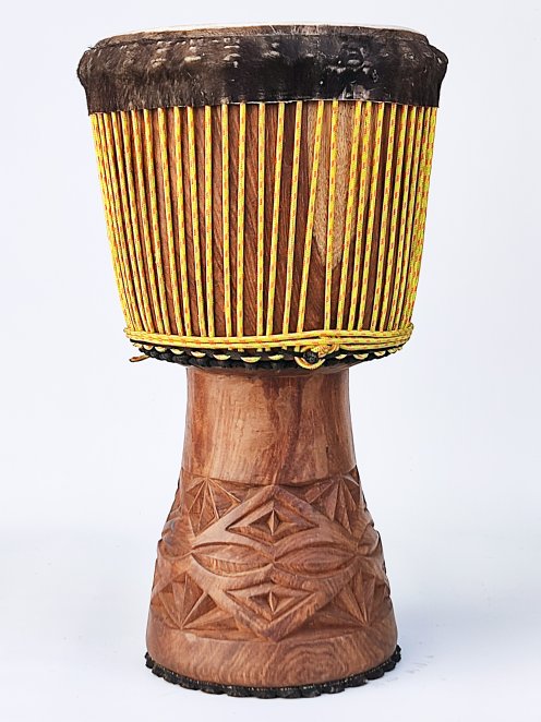 Große Djembe aus Guinea - Oberklasse Djembe Trommel