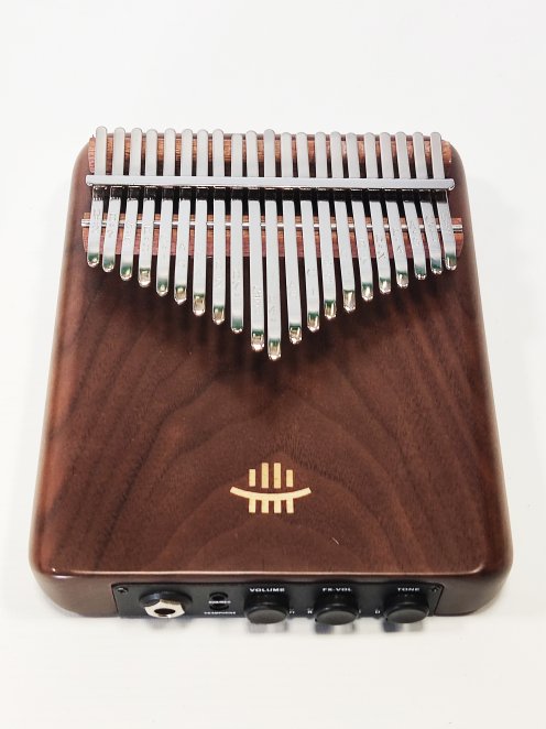 Elektrische Kalimba Schwarznuss 21 Lamellen