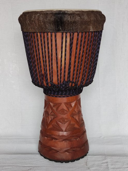 Große Djembe aus Guinea - Oberklasse Djembe Trommel