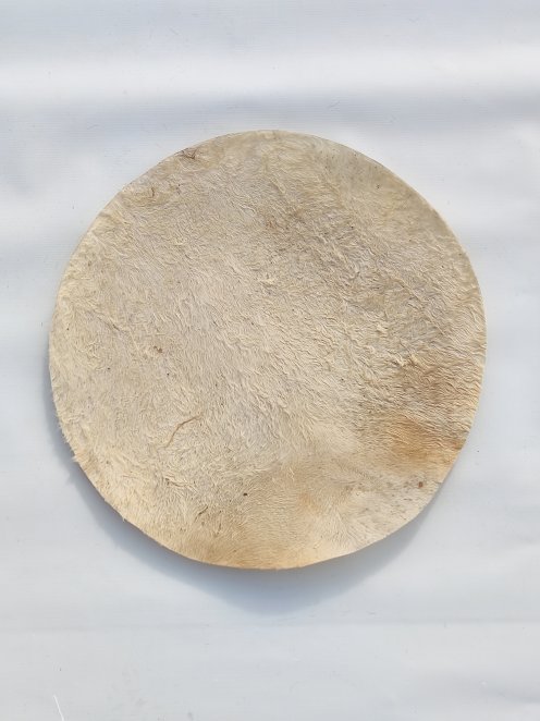 Dickes Maultierfell mit Haar für Dundun Trommel M