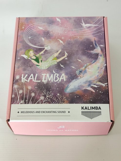 Günstige Eco Kalimba 17 Lamellen Rot