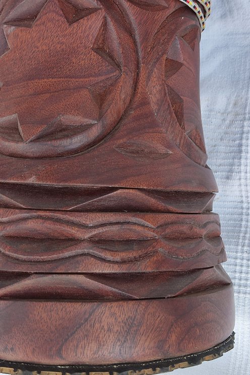 Große Djembe aus Guinea - Oberklasse Djembe Trommel