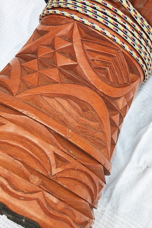 Große Djembe aus Guinea - Oberklasse Djembe Trommel
