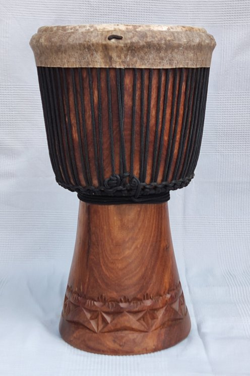 Palisander (Gueni) Djembe aus Guinea - Hohe Qualität Djembe