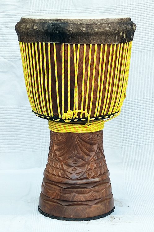 Große Djembe aus Guinea - Oberklasse Djembe Trommel