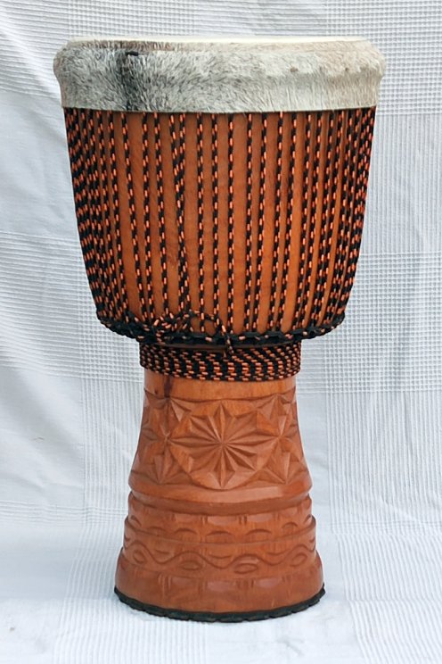 Große Djembe aus Guinea - Oberklasse Djembe Trommel
