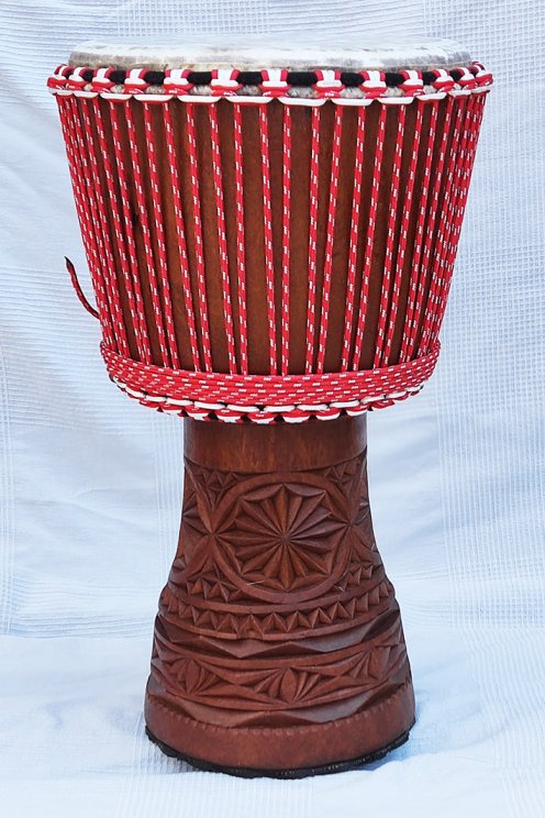 Buschmango (Dugura) Djembe aus Guinea - Oberklasse Djembe
