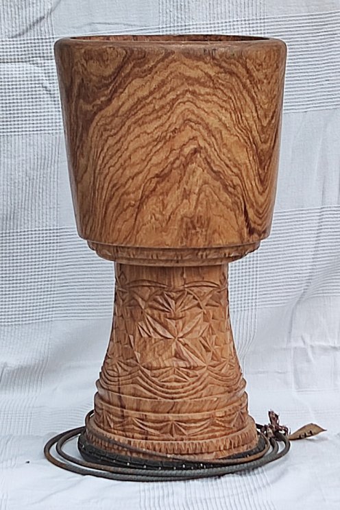 Palisander (Gueni) Djembe Korpus aus Guinea - Oberklasse Djembe