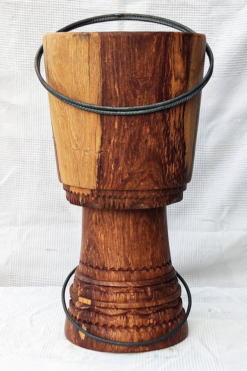 Oberklasse Djembe-Korpus - Top Mali Djembe-Korpus 6309