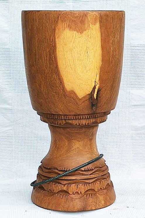 Oberklasse Djembe-Korpus - Top Mali Djembe-Korpus 6171
