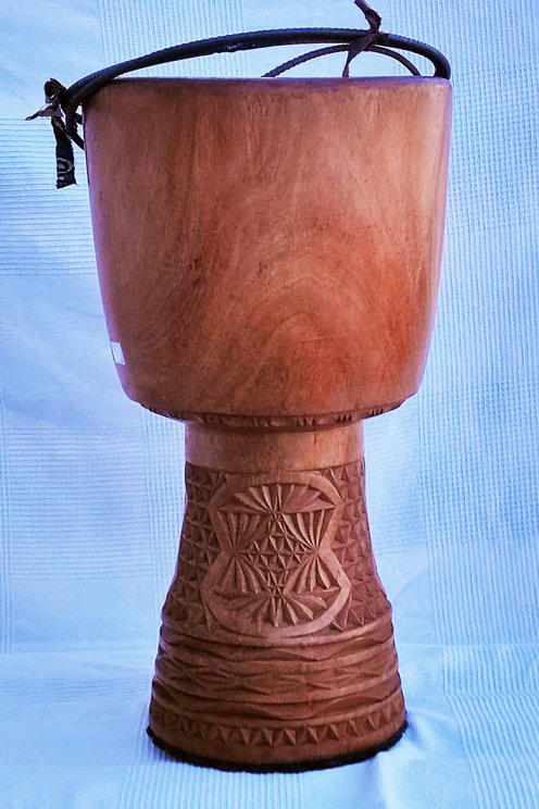 Lenke Djembe Korpus aus Guinea - Oberklasse Djembe