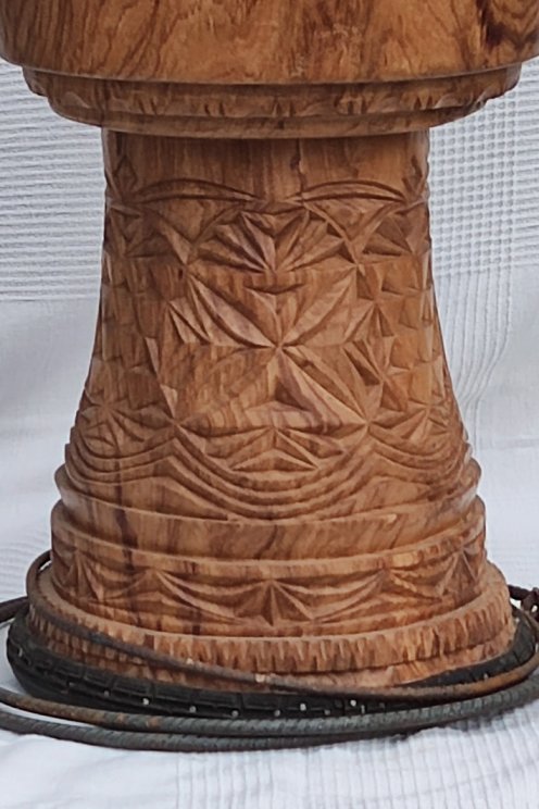 Palisander (Gueni) Djembe Korpus aus Guinea - Oberklasse Djembe