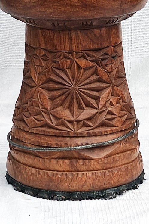 Palisander (Gueni) Djembe Korpus aus Guinea - Oberklasse Djembe