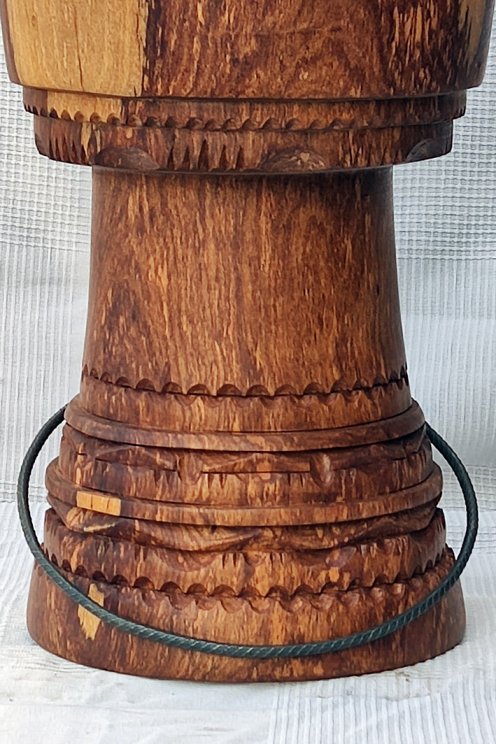 Oberklasse Djembe-Korpus - Top Mali Djembe-Korpus 6309