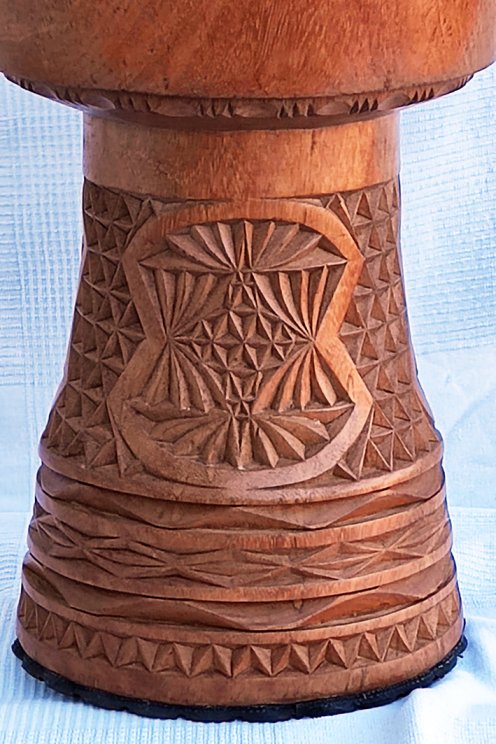 Lenke Djembe Korpus aus Guinea - Oberklasse Djembe