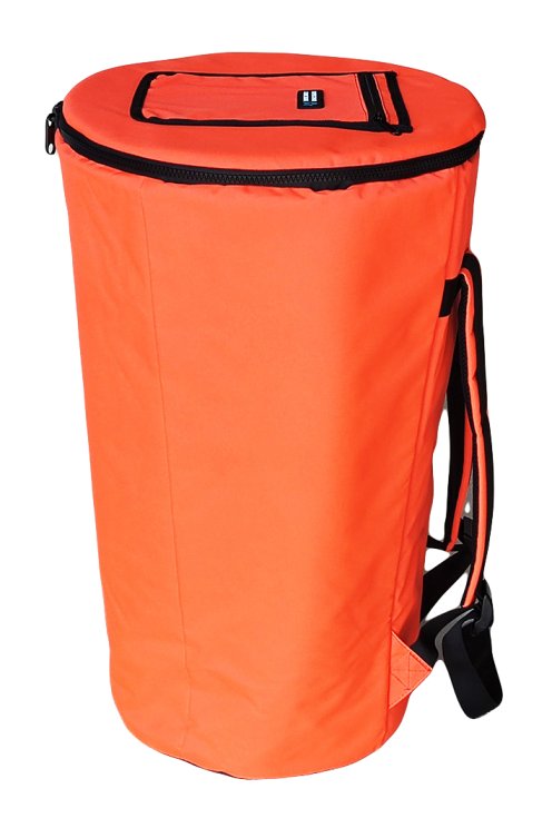 Percussion Africaine Djembe Tasche XL Orange