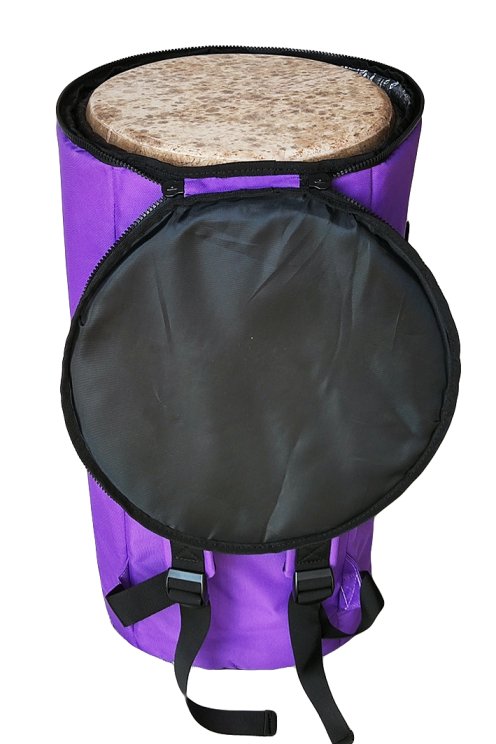 Percussion Africaine Djembe Tasche L Violett