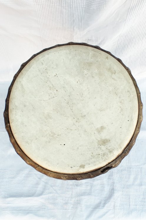 Große Djembe aus Guinea - Oberklasse Djembe Trommel