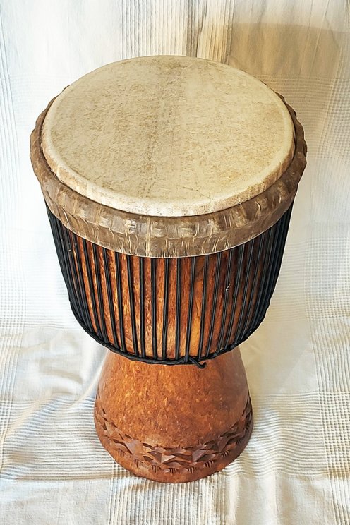 Lenke Djembe aus Guinea - Hohe Qualität Djembe