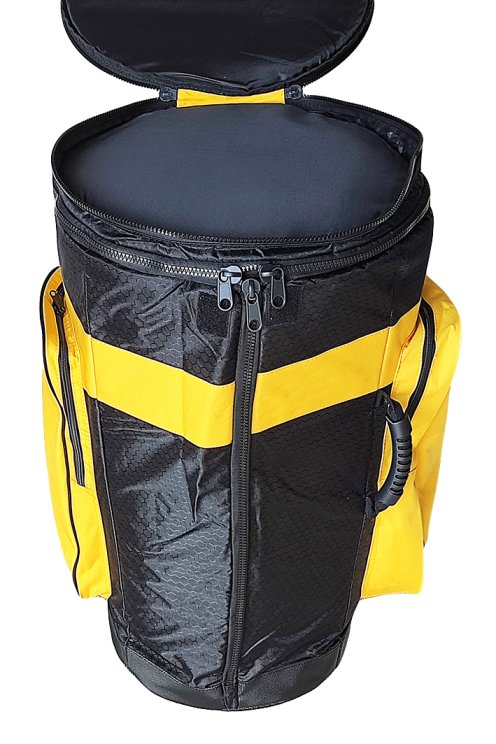 Percussion Africaine Premium Qualität Djembe Tasche XL gelb