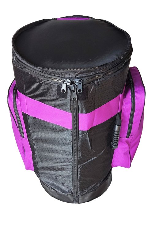 Percussion Africaine Premium Djembe Tasche XL Mauve
