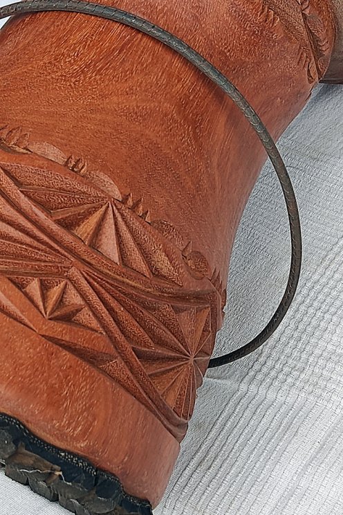 Lenke Djembe Korpus aus Guinea - Oberklasse Djembe