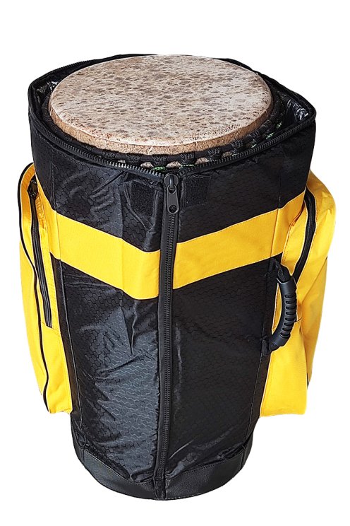 Percussion Africaine Premium Djembe Tasche XL Gelb