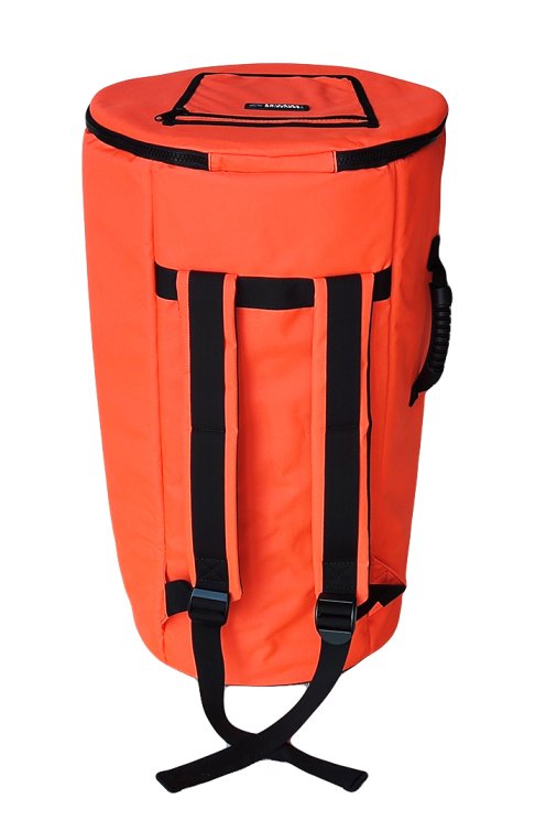 Percussion Africaine Djembe Tasche XL Orange