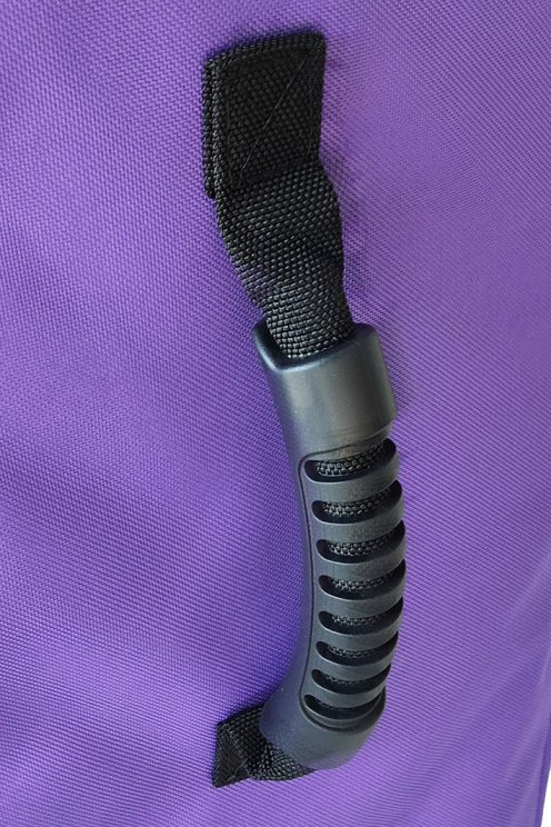 Percussion Africaine hohe Qualität Djembe Tasche L violett