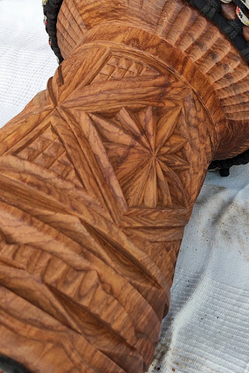 Große Djembe aus Guinea - Oberklasse Djembe Trommel