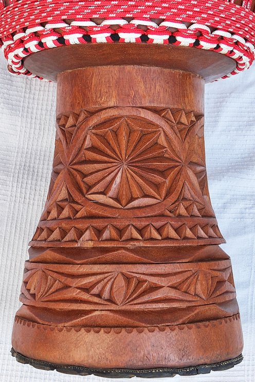 Buschmango (Dugura) Djembe aus Guinea - Oberklasse Djembe