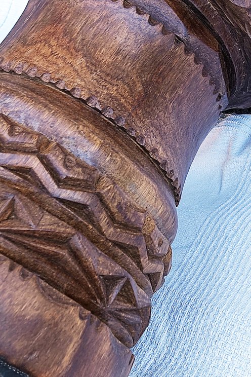 Palisander (Gueni) Djembe aus Guinea - Oberklasse Djembe