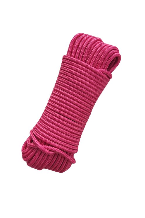 Tau 5 mm Himbeerfarbe für Djembe Trommel
