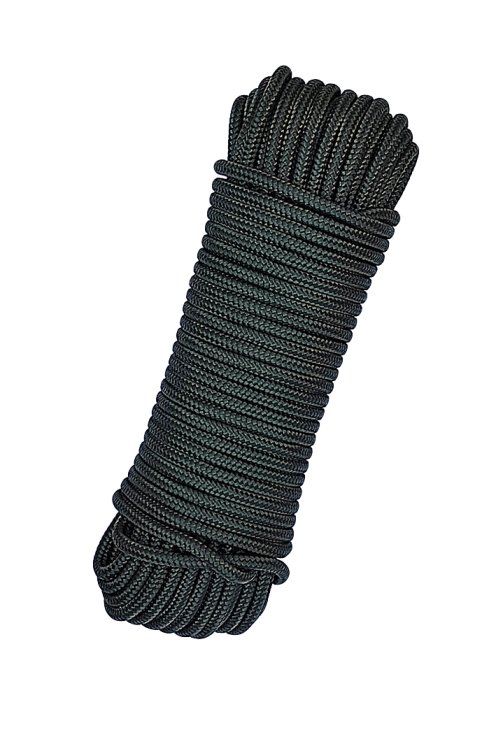 Geflochtenes Tau mit Kern Ø5 mm Khaki 20 m - Djembe Trommel Seil