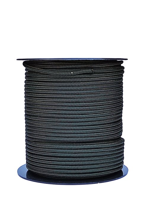 Geflochtenes Tau mit Kern Ø5 mm Khaki 100 m - Djembe Trommel Seil