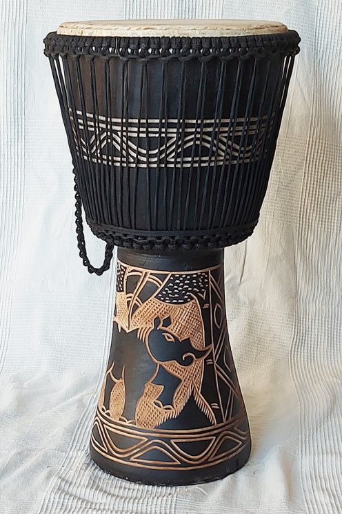 Günstige Djembe kaufen - Große billige Djembe Trommel aus Ghana