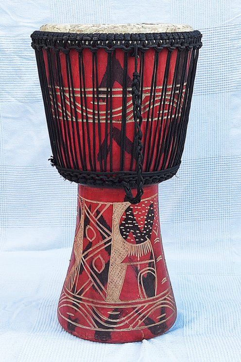 Günstige Djembe kaufen - Große billige Djembe Trommel aus Ghana