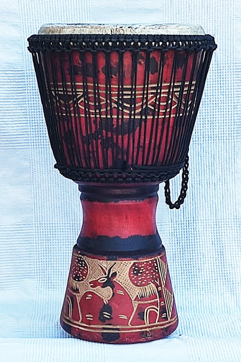 Günstige Djembe kaufen - Große billige Djembe Trommel aus Ghana