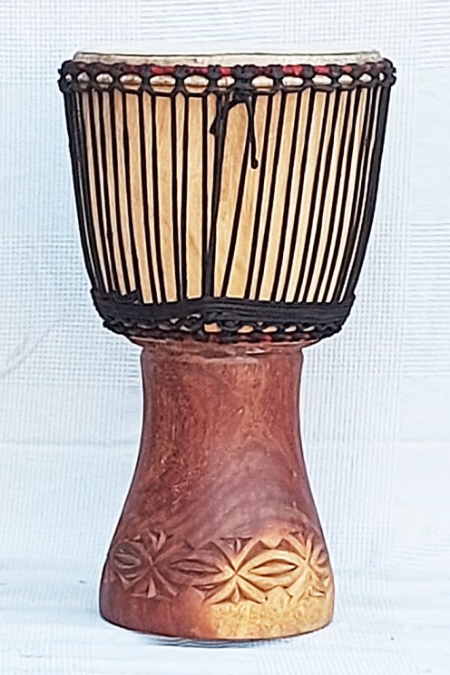 Djembe kaufen - Große Lenke Djembe trommel aus Mali