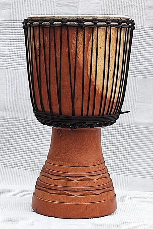 Djembe kaufen - Große Lenke Djembe trommel aus Mali