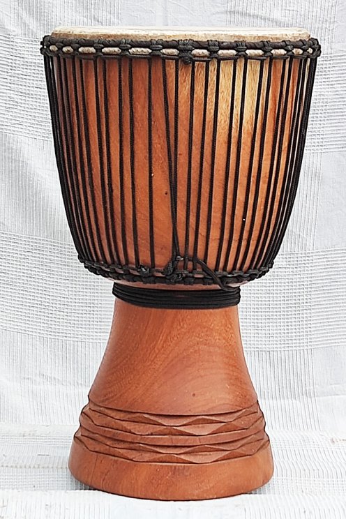Djembe kaufen - Große Lenke Djembe trommel aus Mali