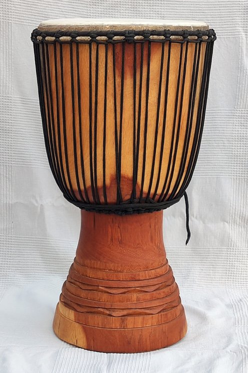 Djembe kaufen - Große Lenke Djembe trommel aus Mali