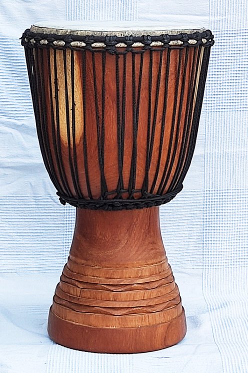 Djembe kaufen - Große Lenke Djembe trommel aus Mali