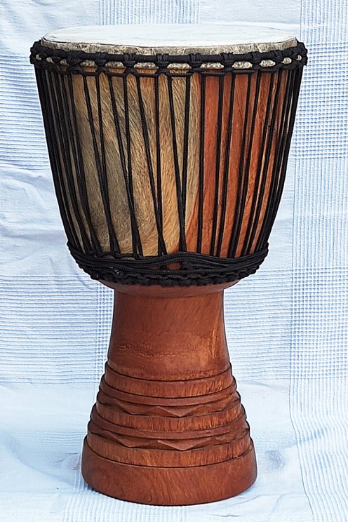 Djembe kaufen - Große Lenke Djembe trommel aus Mali