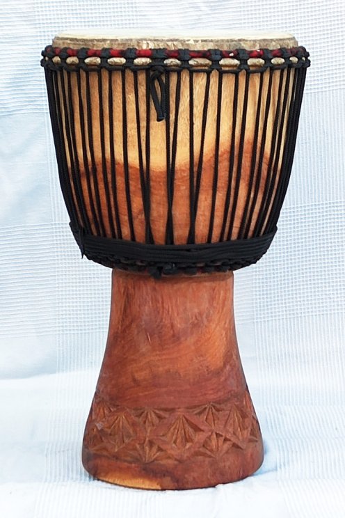 Djembe kaufen - Große Lenke Djembe trommel aus Mali