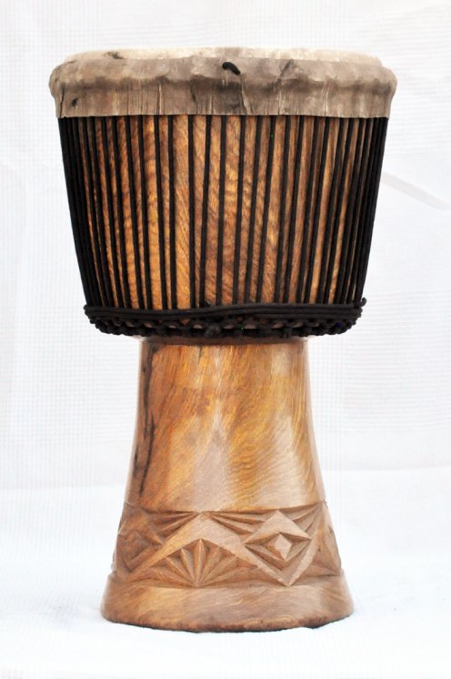Palisander (Gueni) Djembe aus Guinea - Hohe Qualität Djembe